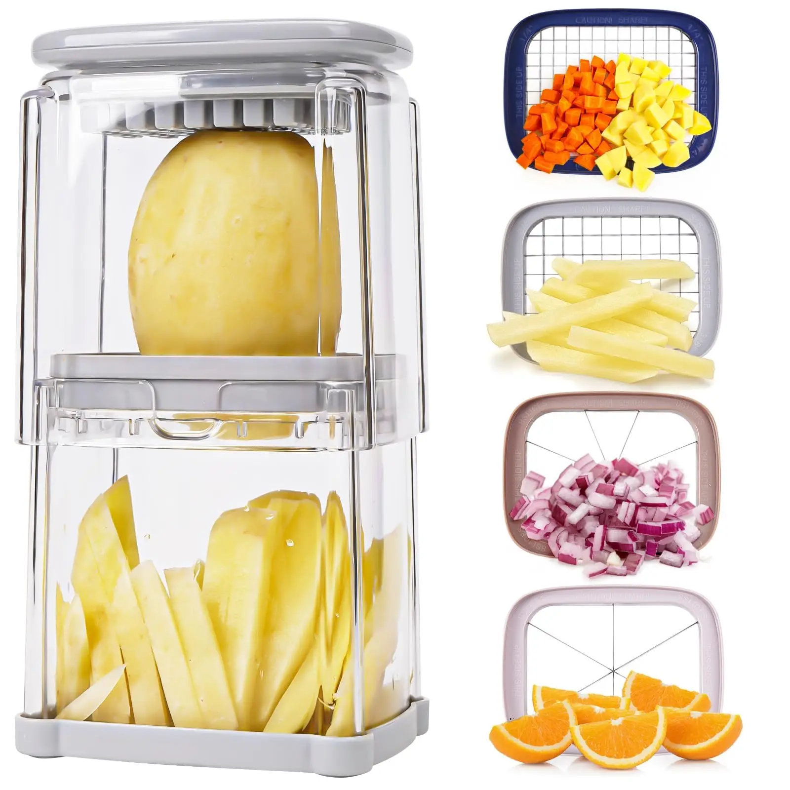 SwiftChop vegetable cutter staged on a kitchen counter